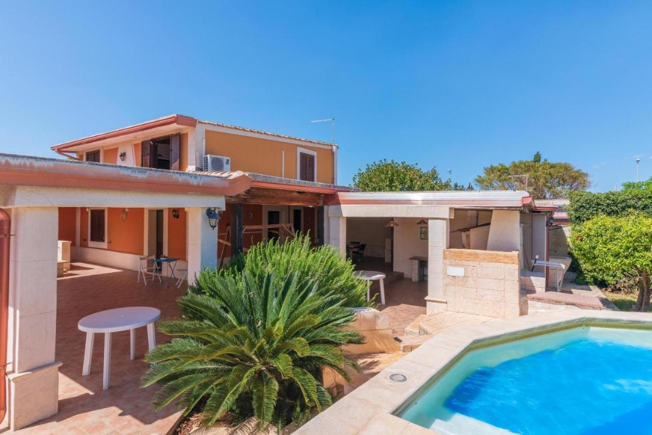 Villa Con Piscina Al Mare Ognina Eksteriør bilde