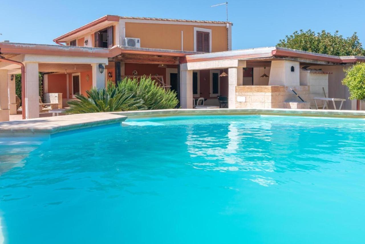Villa Con Piscina Al Mare Ognina Eksteriør bilde