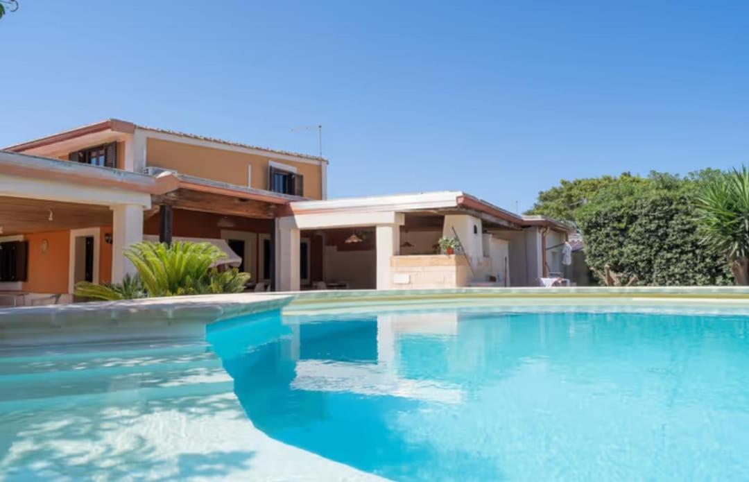 Villa Con Piscina Al Mare Ognina Eksteriør bilde