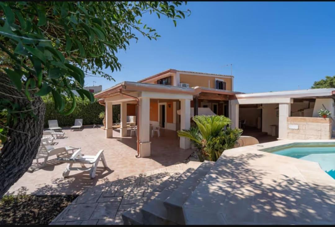 Villa Con Piscina Al Mare Ognina Eksteriør bilde