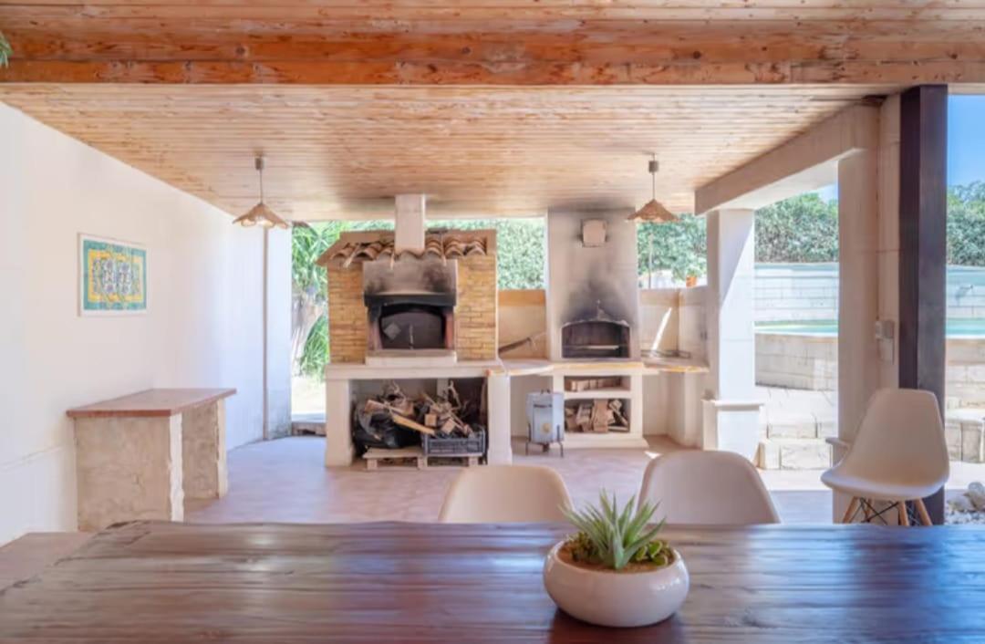Villa Con Piscina Al Mare Ognina Eksteriør bilde
